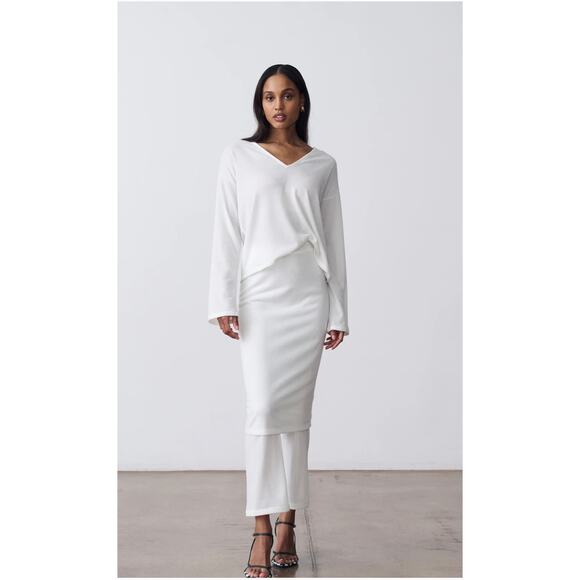 The Regular Program Knit Pant/Skirt white XS - Picture 3 of 8